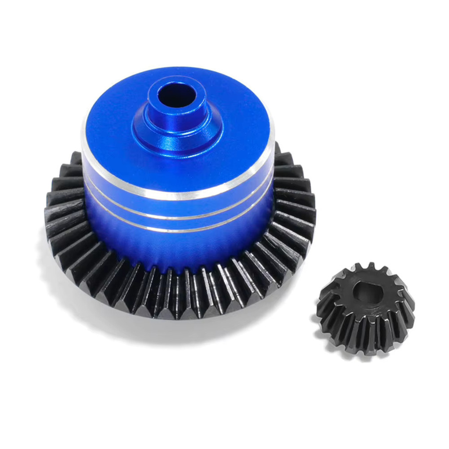 TAMIYA Metall-Diff-Gehäuse-Differentialgetriebesatz, Blau - Bild 3
