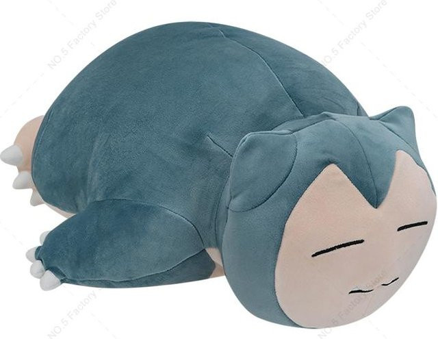 Binchi Keji Travel Pokemon Plüsch Schlafen Squirtle Bisaknosp Psyduck Dragoran Relaxo Gengar, Stofftier Puppe, 6-teiliges Set, ab 14 Jahren - Bild 1