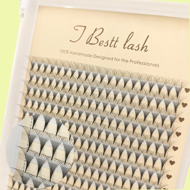 TBestt Volumen-Fächerwimpern, Black, Unisex - Bild 1