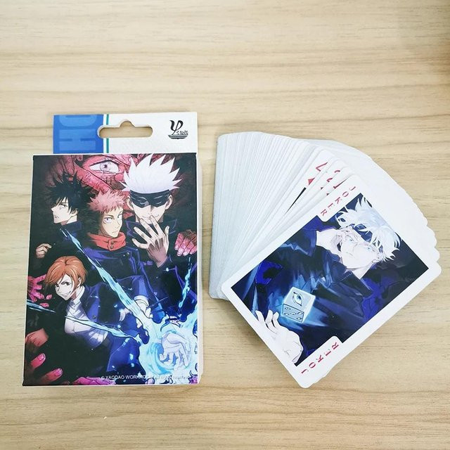 Binchi Outdoor Product Jujutsu Kaisen Poker, Brettspielkarten, ab 14 Jahren - Bild 1