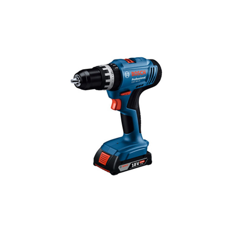 Bosch Professional Akku-Bohrschrauber-Set GSB 18V-25 Professional, 18 V, blau, inklusive 2 x 2,0 Ah Akkus und Ladegerät - Bild 3