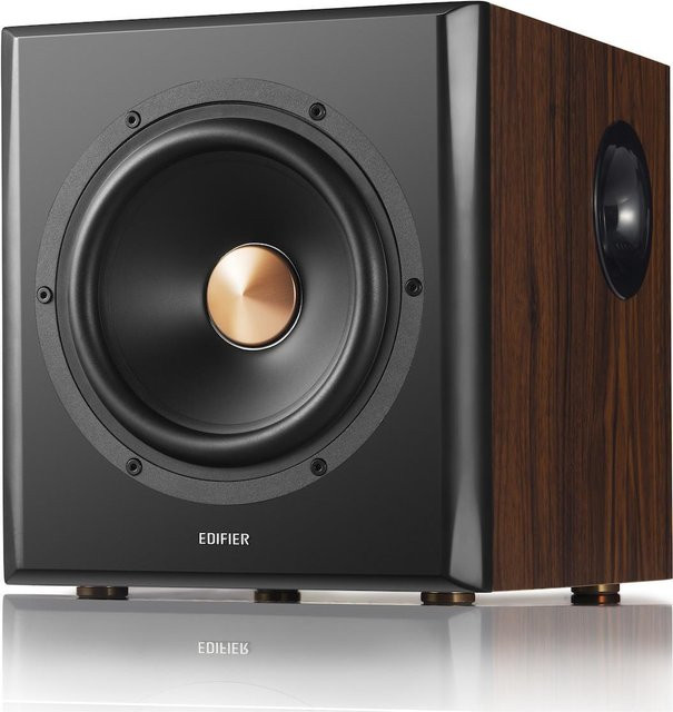 Edifier S360DB 2.1-Kanal Lautsprechersystem mit Bluetooth und 155 Watt in Schwarz und Braun - Bild 1