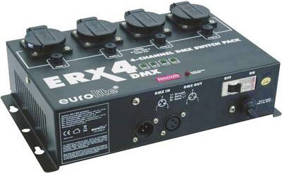 Eurolite DMX Switchpack ERX-4 DMX 4-Kanal in Schwarz - Bild 1