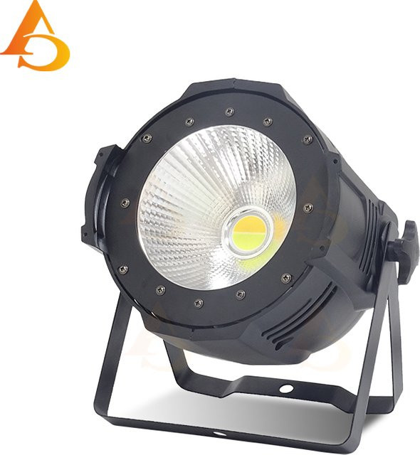 200W COB LED Bühnenlicht mit DMX-Steuerung in Warmweiß und Kaltweiß, Schwarz - Bild 1