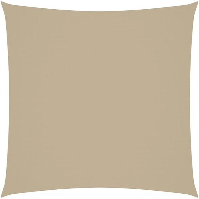 vidaXL Sonnensegel aus Oxford-Gewebe quadratisch in Beige, B/B: 200 x 200 cm - Bild 1