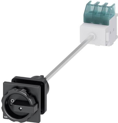 Siemens Lasttrennschalter 3polig Schwarz 25 A 690 V/AC 16 mm² 3LD21440TK51 - Bild 1