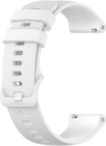 Uhrenarmband Silikon, weiß, Unisex - Bild 1
