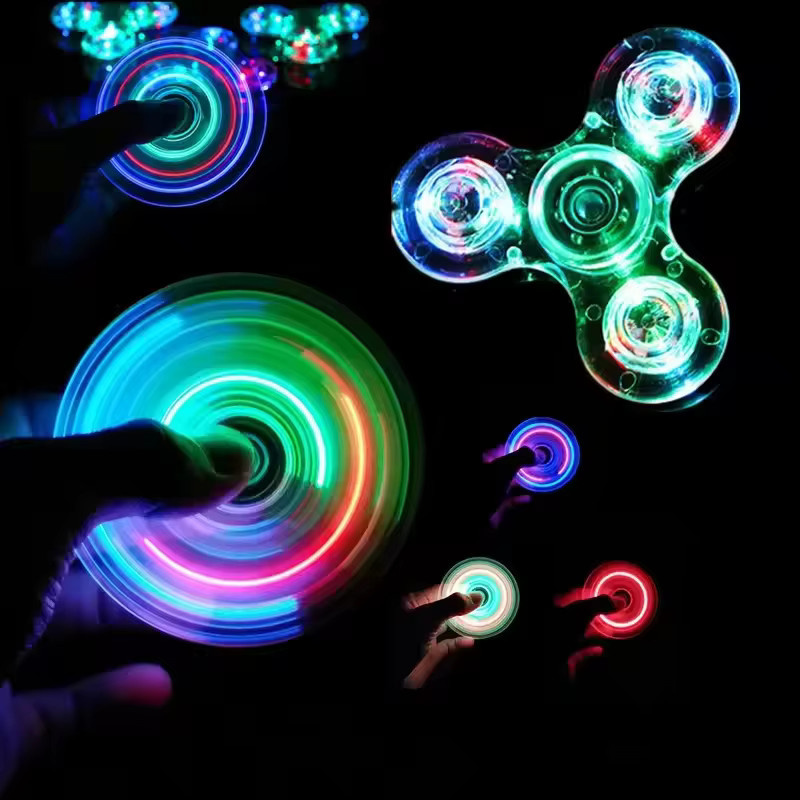 Haifeng Fidget Spinner, LED-Licht, leuchtend - Bild 1