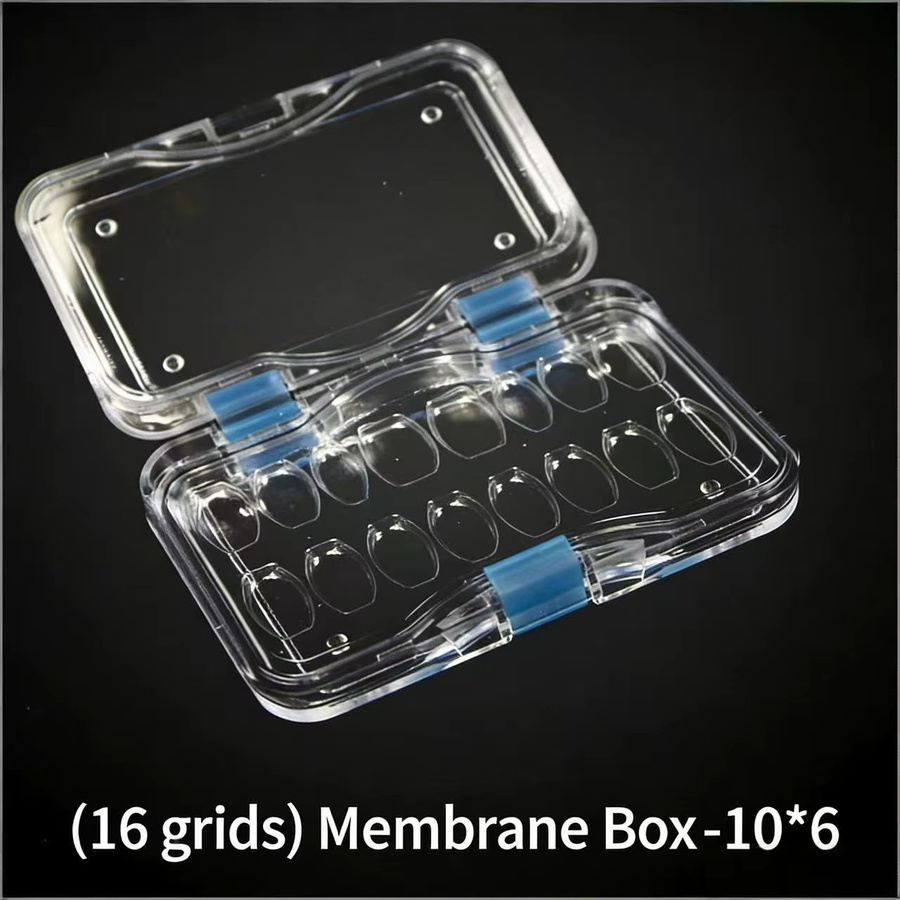 JNSUR Dental Clear Membrane Box, Transparente Aufbewahrungsbox für Zahnprothesen - Bild 4