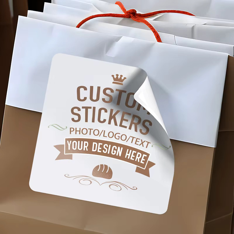 Personalisierte Aufkleber für Schulveranstaltungen mit Logo-Upload und DIY-Geschenketiketten aus Papier - Bild 3