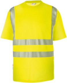 Kübler Workwear T-Shirt REFLECTIQ PSA 2 in Warngelb, Größe XXL - Bild 1