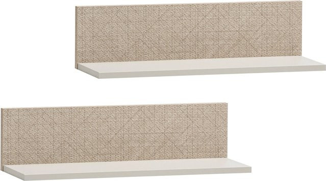Schildmeyer Regal-Set Edno Canasta in Eiche Nachbildung, 2-tlg., Cremebeige, B/H/T: 60 x 17,3 x 15,7 cm - Bild 1