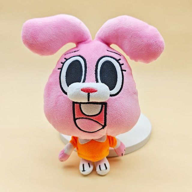 Yiran Health & Beauty The Amazing World of Gumball Katzen-Hase Plüschpuppe, 20-25cm, ab 14 Jahren - Bild 1