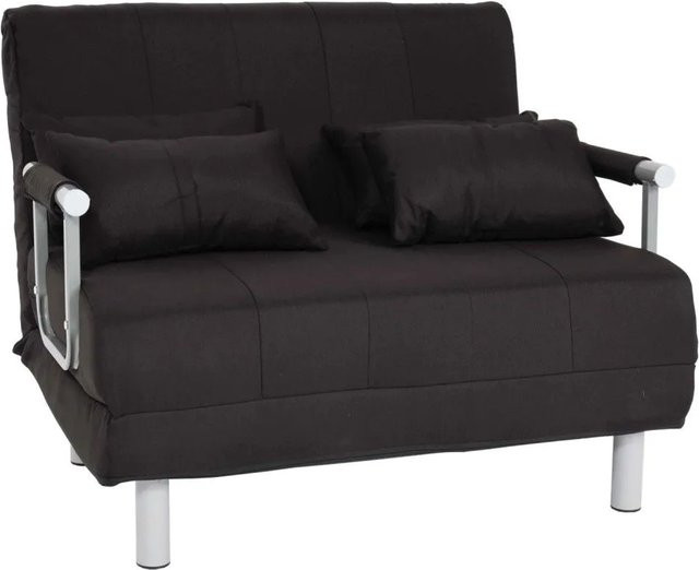 Schlafsessel MCW K29 als Klappsessel und Schlafsofa in Schwarz mit Stoffbezug und Liegefläche 186 x 97 cm - Bild 2