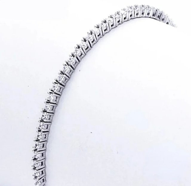 PABEYN Tennisarmband 925 Sterling Silber, Zirkonia, Unisex, 16-19 cm - Bild 1
