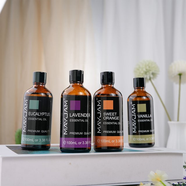MAYJAM Ätherische Öle Vanille Sweet Orange Eukalyptus, 100 ml - Bild 1