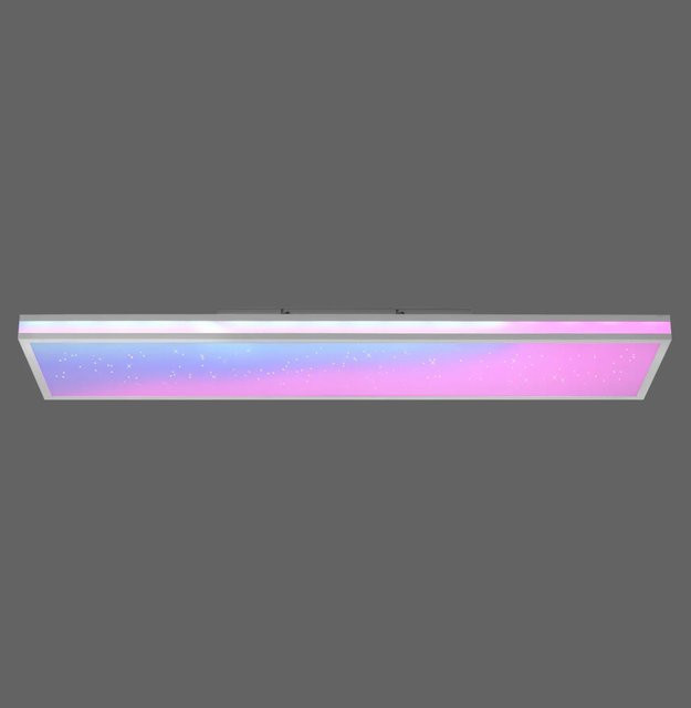 Just Light Digitales LED Panel Mario Weiß Multicolour dimmbar mit Fernbedienung B: 100 cm, T: 25 cm - Bild 1