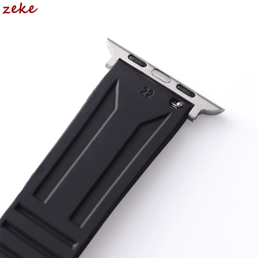 Crazyband Sportarmband Kautschuk, Unisex, Apple Watch 49 mm, 46 mm, 45 mm, 44 mm, 42 mm - Bild 6
