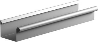 Sarei Kastenrinne aus Aluminium in Silber, Nennweite: 75 mm - Bild 1