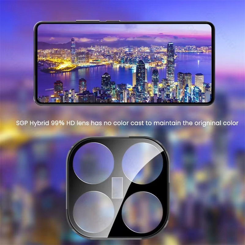 3er-Set Schwarze 3D Gebogene Gehärtete Glas Rückkameraschutzfolien für Xiaomi 17T Pro 5G Objektivschutz - Bild 6