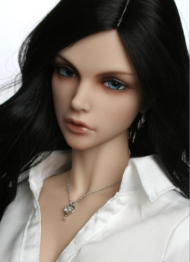 Dollhua BJD/SD Puppe Jessica in Weiß aus Harz, Höhe: 63 cm - Bild 3
