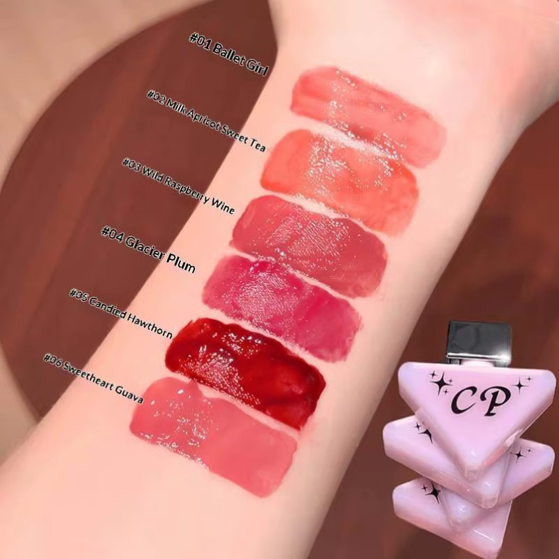 Cappuvini Lipgloss, Dunkelrotbraun, Glänzend, Unisex - Bild 5