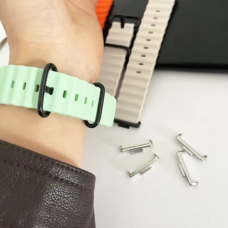 Uhrenarmband Silikon, Weiß, Damen, für Huawei Uhr Fit 2 - Bild 1