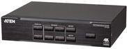 ATEN VP1420 HDMI Matrix Switch 4x2 True 4K UHD Video/Audio-Schalter in Schwarz - Bild 1