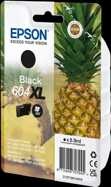 Epson 604XL Tintenpatrone Schwarz 8,9 ml Singlepack - Bild 1