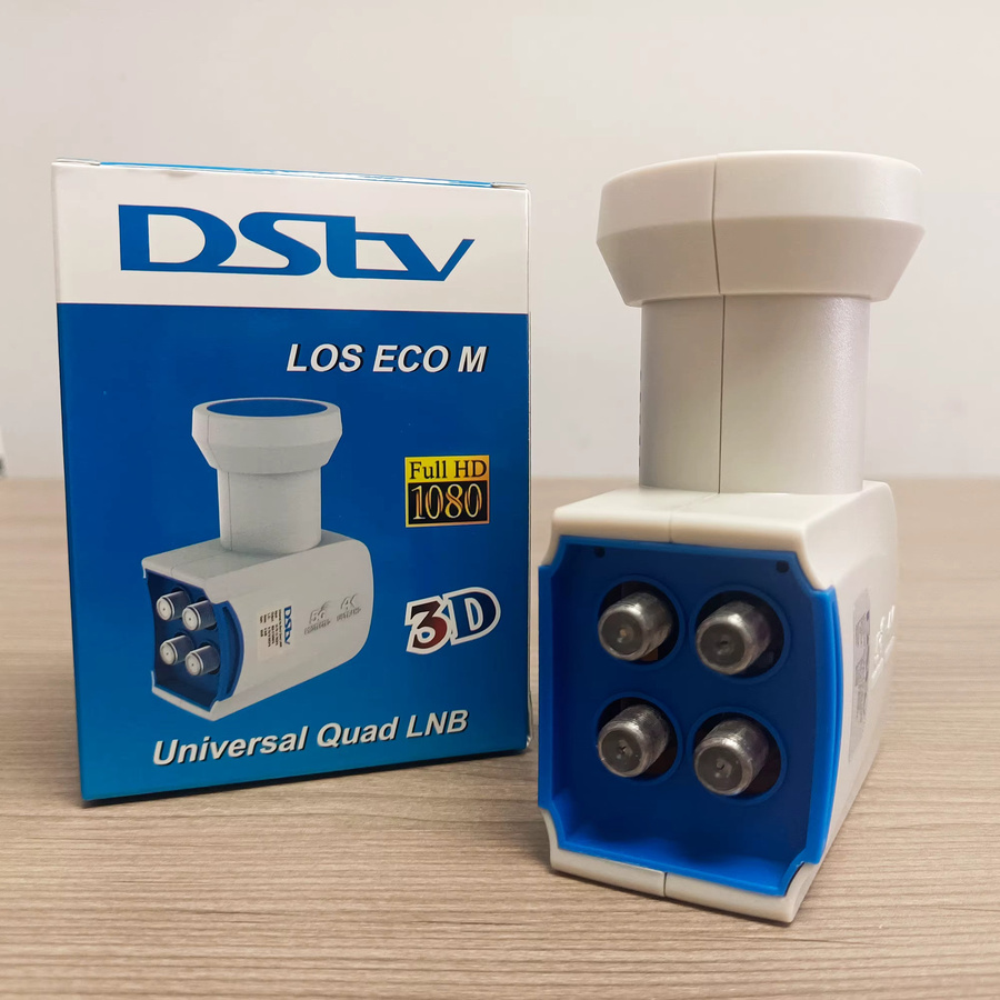 Tuoying Lokaler Oszillator LNB für Satellit Ku-Band, Frequenz 9750-10600 MHz, DVB-S2 S2X Downconverter, Farbe: Weiß - Bild 2