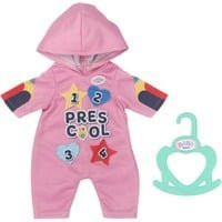 BABY born Kindergarten Einteiler mit Badges in Rosa und Bunt für Puppen 36cm - Bild 1