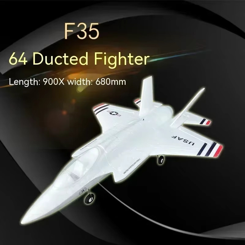 F35 II 64mm Kanal-EPo-Modell, ferngesteuertes Flugzeug, elektrisch - Bild 2