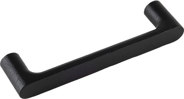 Furnipart Holzgriff Pinta Bar aus Esche, Schwarz gebeizt, Breite: 14,4 cm, Tiefe: 1,6 cm, Höhe: 3,5 cm - Bild 1