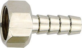 Riegler Aufschraubschlauchtülle aus Edelstahl in Silber, G 3/8 i. für Schlauch LW 13, ES 1.4571 - Bild 1