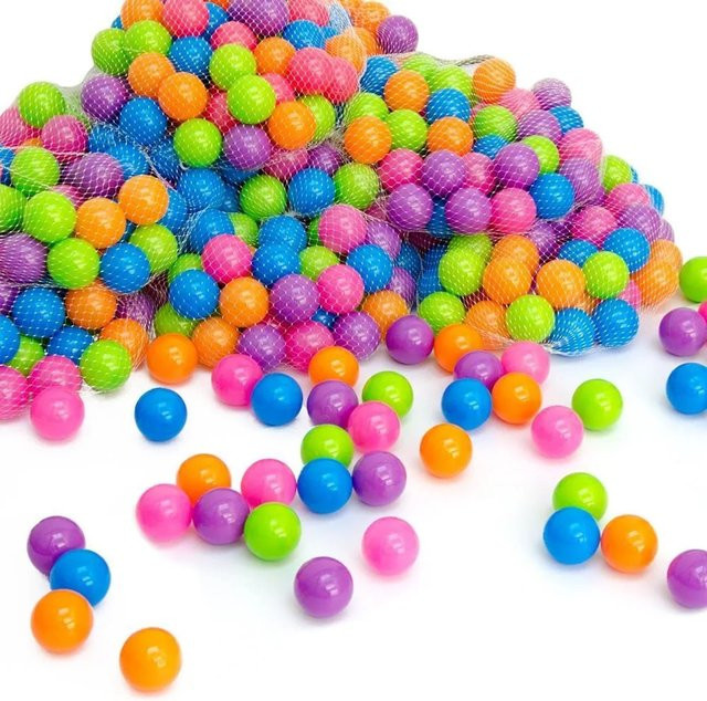 LittleTom Bällebadbälle Pastellfarben 50 Stück - Bild 1
