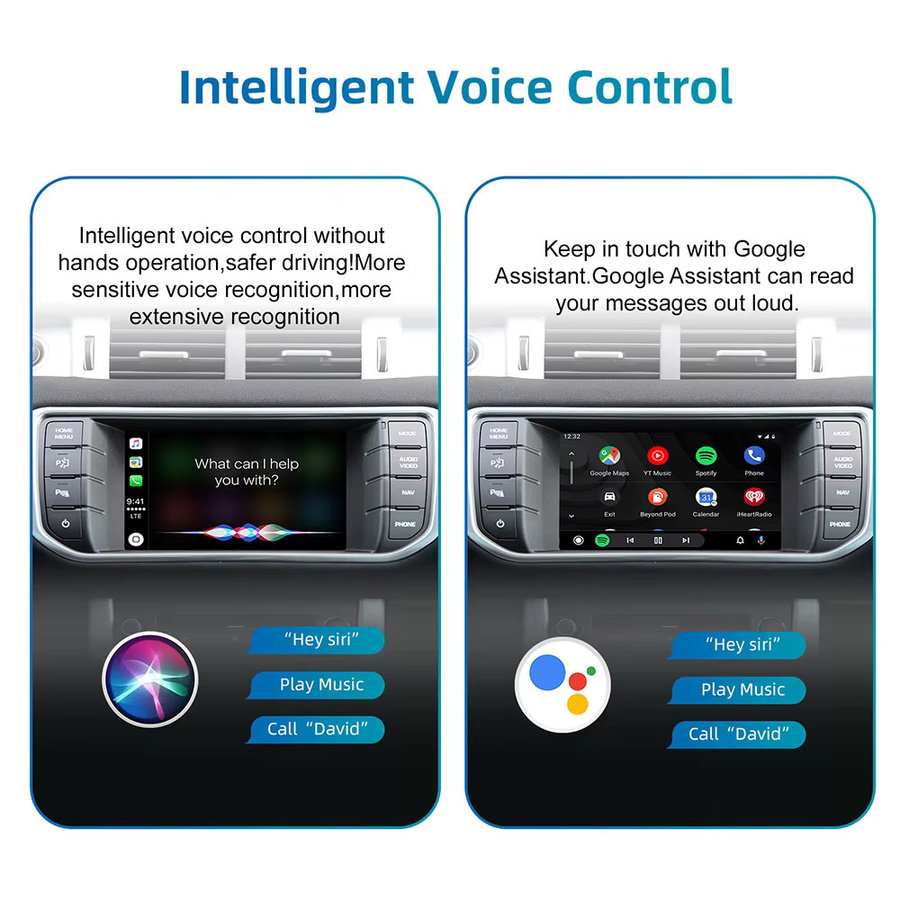 ANYFAR Drahtloses CarPlay und Android Auto Interface für Land Rover und Jaguar in Schwarz - Bild 4