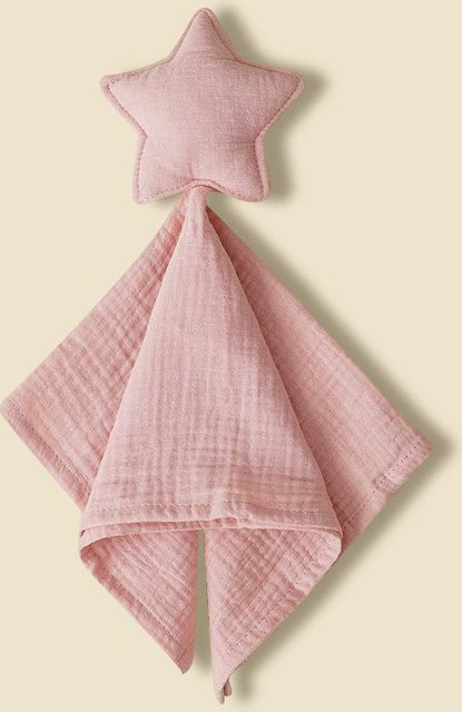 Baby Musselin Decke aus Baumwolle mit Katzenmotiv als Beruhigungstuch für Säuglinge und Kinder - Bild 1