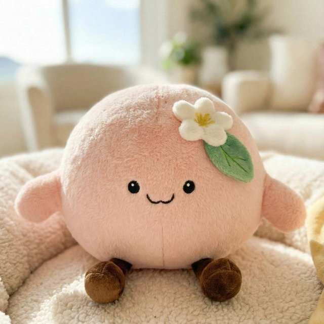 Binchi Fitness Gemüse Obst Plüschkissen Puppe, 25cm, ab 14 Jahren - Bild 1