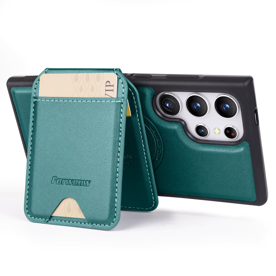 Abnehmbare Lederhülle als Brieftaschenhülle für Samsung Galaxy S26 S25 S24 Ultra S23 S22 Plus A57 A56 A55 A37 A36 A35 A25 A17 A16 A15 in Weiß - Bild 3