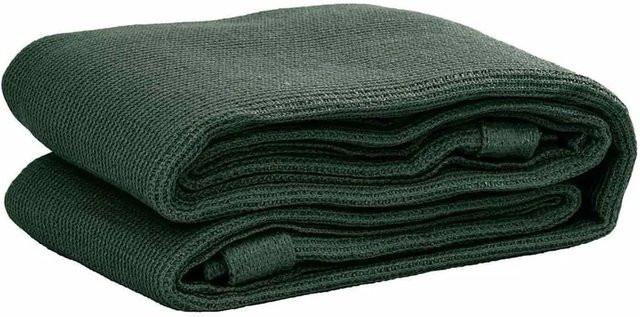 vidaXL Zeltteppich aus HDPE in Grün, B: 250 cm, L: 600 cm - Bild 1