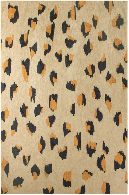 Lola&Moi Teppich Natural Skin in Beige mit Tiermuster, Breite: 140 cm, Länge: 200 cm - Bild 1
