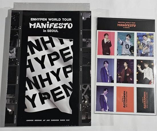 ENHYPEN Welttournee MANIFEST in SEOUL Konzert DVD in Grau - Bild 1