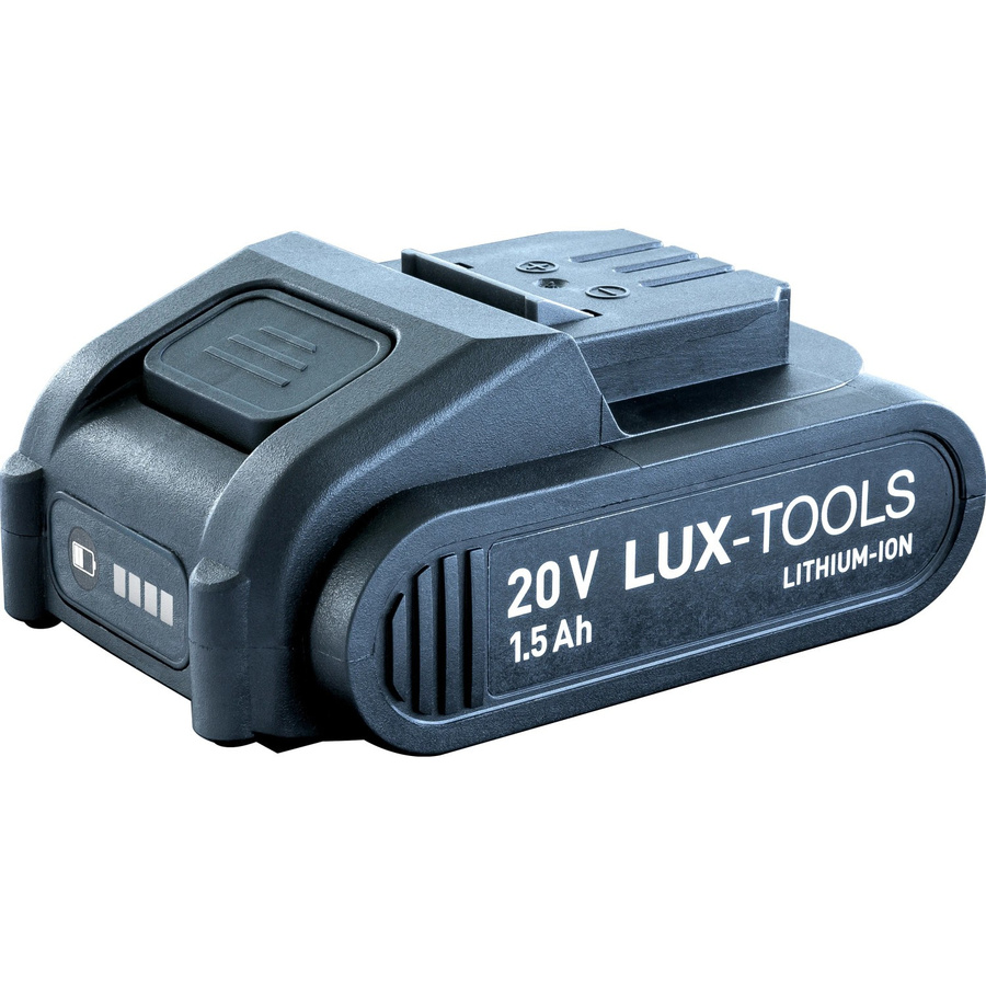 LUX-TOOLS Li-Ion Akku AK-20Li/1,5 in Schwarz - Bild 2