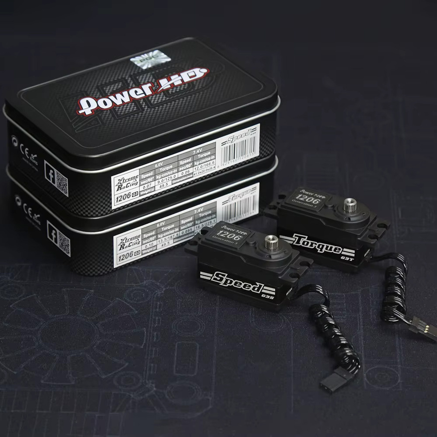 Power HD 1206 G3 Serie Digital Servos, Metall, 1:10, Zubehör - Bild 2