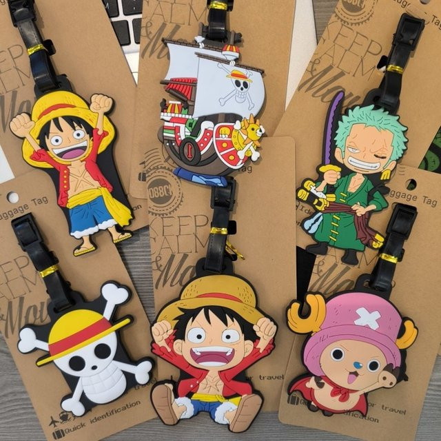 Bandai One Piece Zubehör, Reiseetiketten, Kunststoff, Bunt / Mehrfarbig - Bild 1