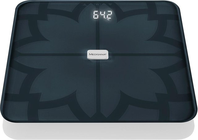 Medisana BS 450 Connect Körperanalysewaage mit Bluetooth und ITO-Sensoren in Schwarz - Bild 1