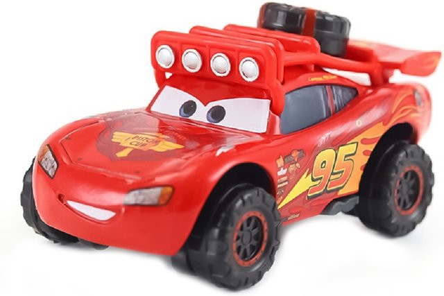 TAKARA TOMY Disney Pixar Cars 3 Lightning McQueen, Spielzeugauto, Metall, Rot - Bild 1