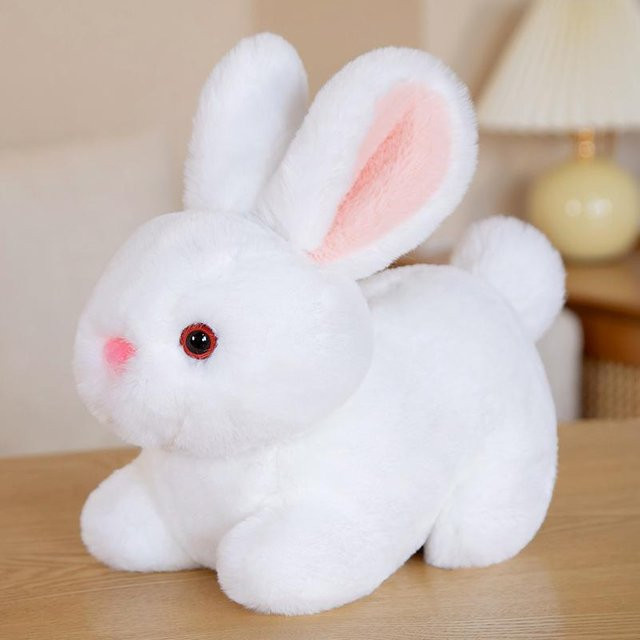 Kidsly Hase Plüschtier, Schwarz, Weiß - Bild 1