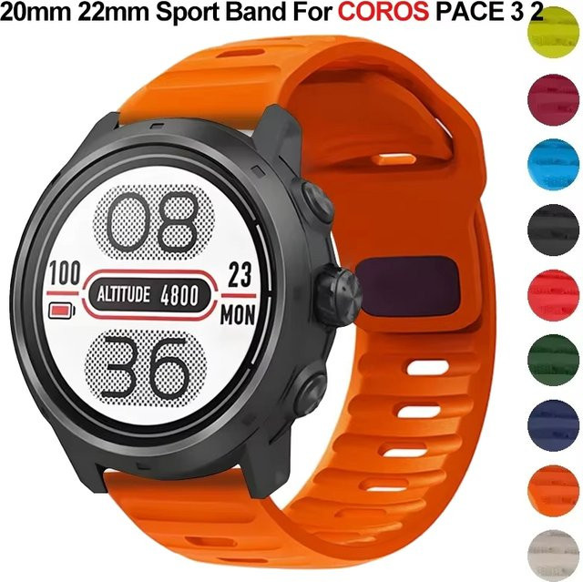 COROS Uhrenarmband Silikon, Unisex - Bild 1