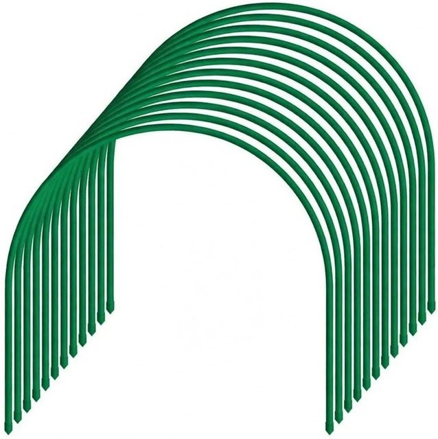 TTL GARDEN Pflanztunnel Bogen Arcos Classic 12er Set aus Metall in Grün, B/H: 60 x 65 cm - Bild 1